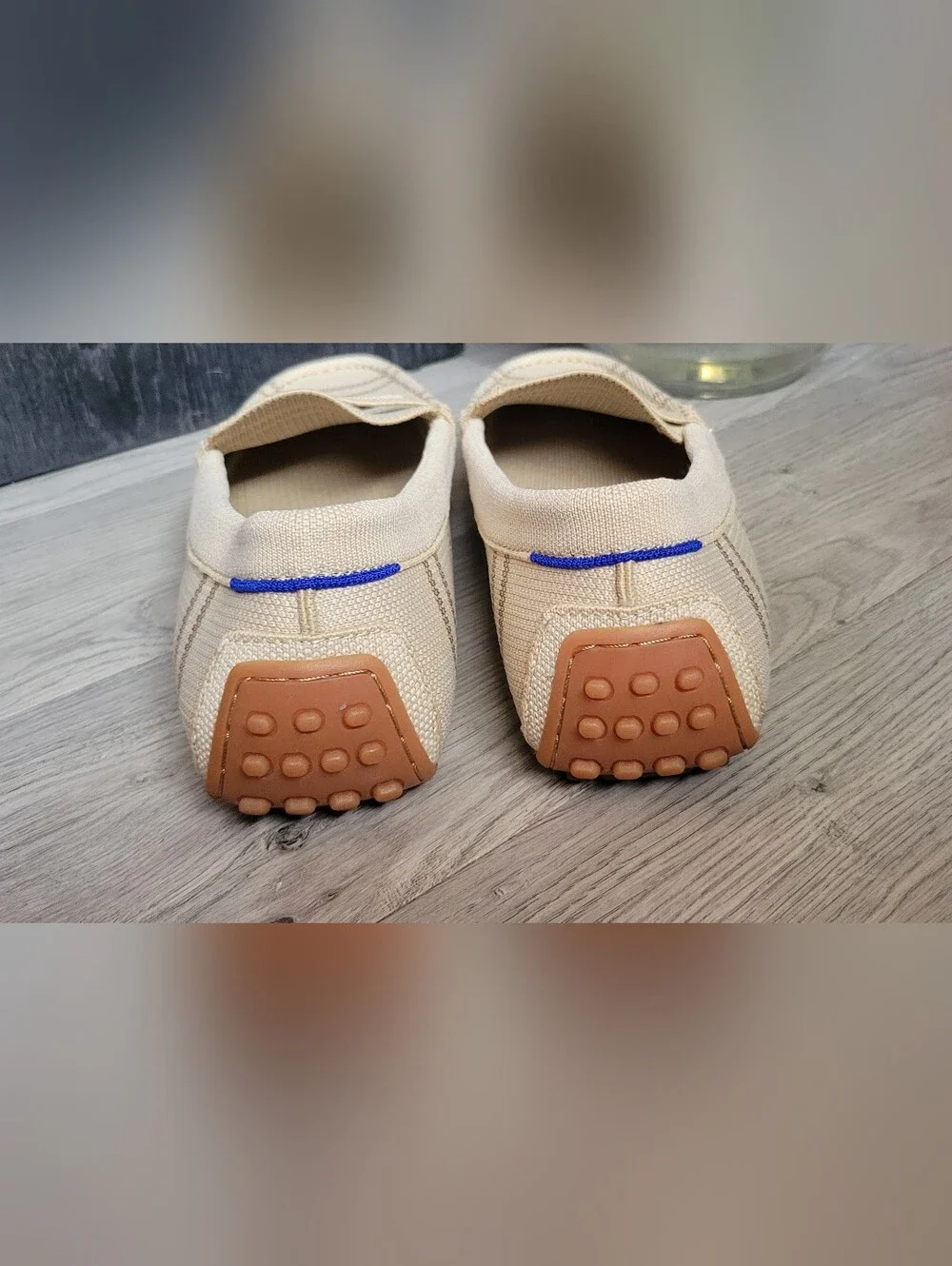 Rothy's The Driver Sandy Shore Tan & Brown Loafers, Women's US 12.5 EU 42.5